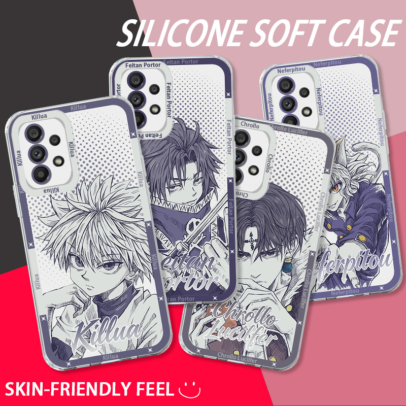 Samsung Galaxy A55 - HUNTER×HUNTER Killua Hisoka Kılıf Samsung Galaxy