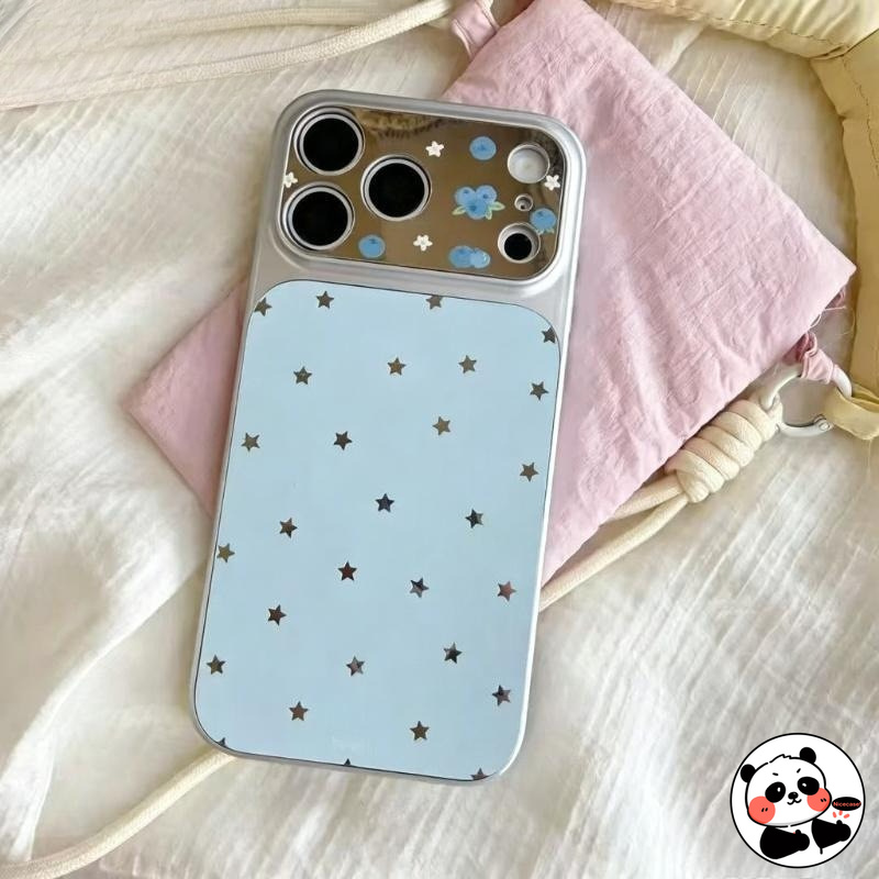 Realme Note 50 - Hollow Stars Aynalı Telefon Kılıfı Realme