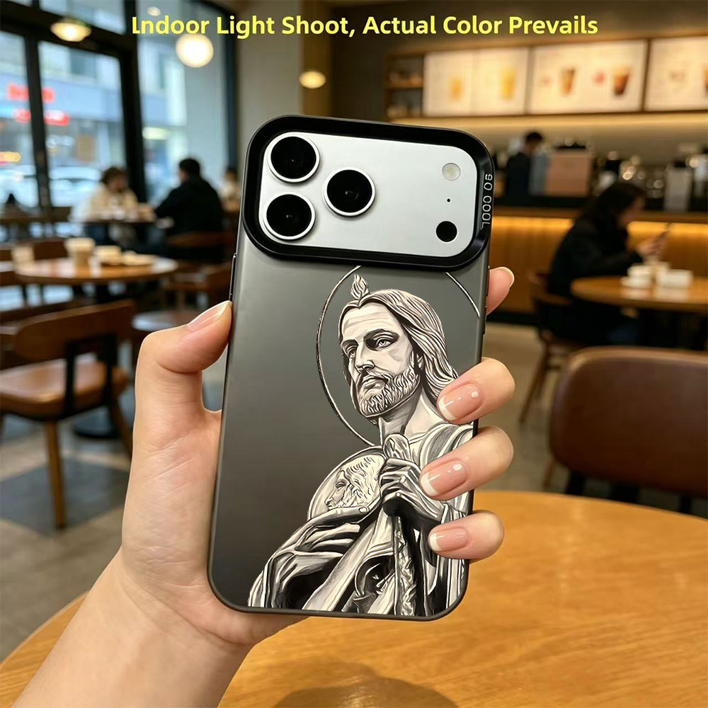 Apple Iphone 16 - San Judas Tadeo Desenli Tasarım Telefon