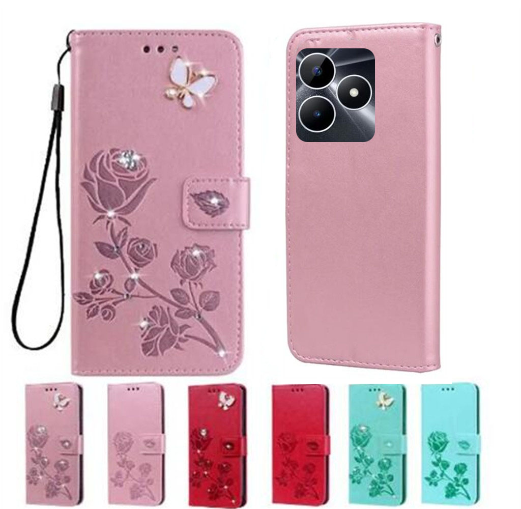 Realme Note 50 - Vintage Deri Kılıf Realme için Not