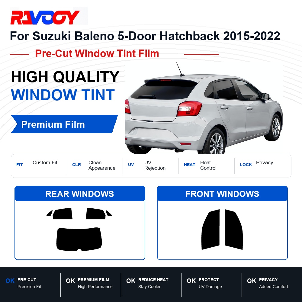 Privacy Screen Protector - Suzuki Baleno 5 Kapılı Hatchback 2015-2022