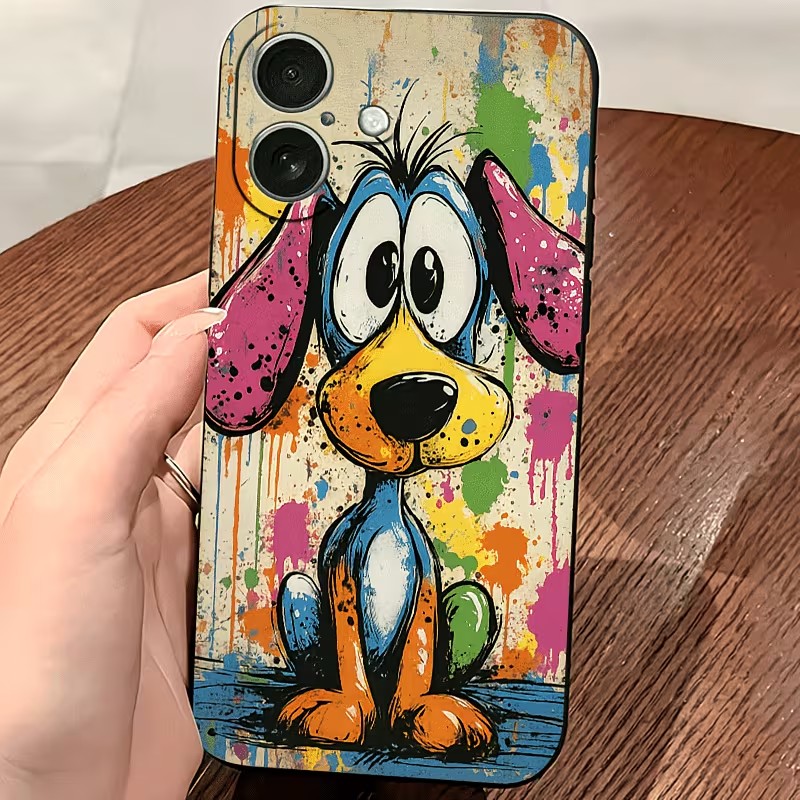Graffiti Renkli Köpek Yavrusu  - Apple Iphone 16 incelemesi ve fiyatı