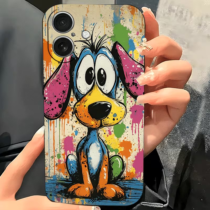 Graffiti Renkli Köpek Yavrusu  - Apple Iphone 16 incelemesi ve fiyatı
